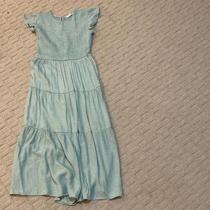 Blu Pepper Light Blue Casual Dress